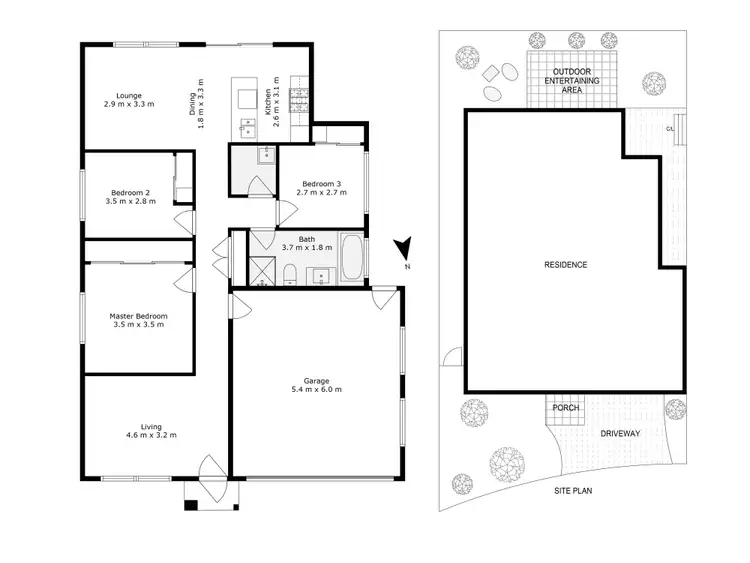Floorplan of Homely unit listing, 13/11 Hawk Avenue, Pakenham VIC 3810
