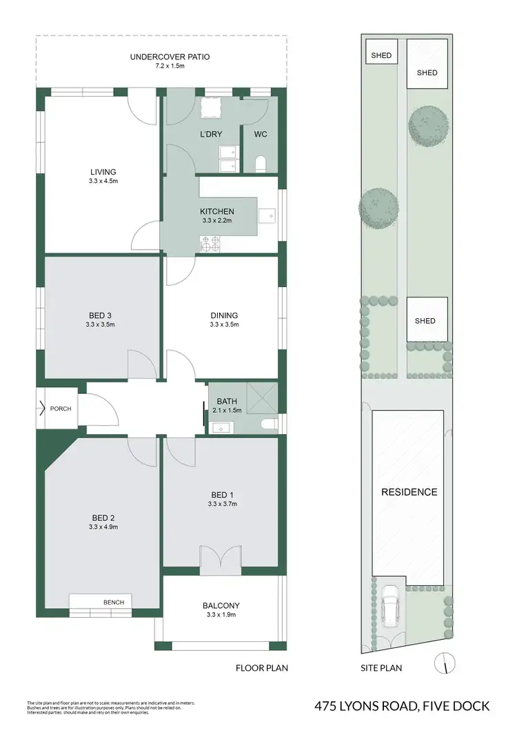 Floorplan of Homely house listing, 475 Lyons Road, Five Dock NSW 2046