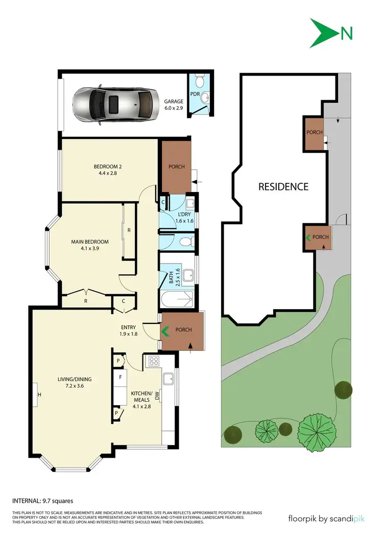 Floorplan of Homely unit listing, 2/100 Warrigal Road, Surrey Hills VIC 3127