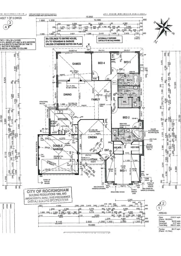 Floorplan of Homely house listing, 77 Bluestone Parkway, Secret Harbour WA 6173