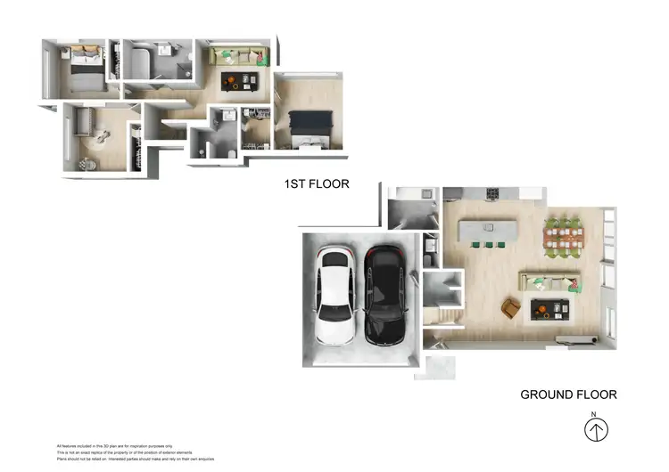 Floorplan of Homely townhouse listing, 2/21 Elwers Road, Rosebud VIC 3939