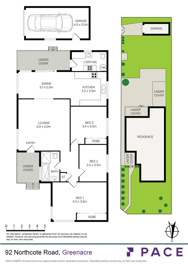 Floorplan of Homely house listing, 92 Northcote Road, Greenacre NSW 2190