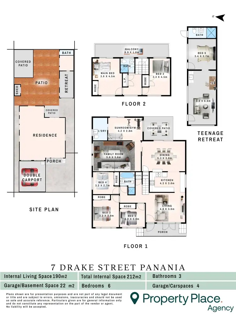 Floorplan of Homely house listing, 7 Drake Street, Panania NSW 2213