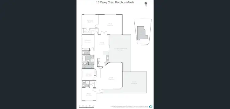 Floorplan of Homely house listing, 15 Carey Crescent, Bacchus Marsh VIC 3340