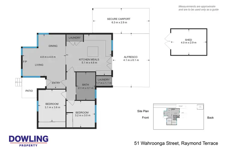 Floorplan of Homely house listing, 51 Wahroonga Street, Raymond Terrace NSW 2324
