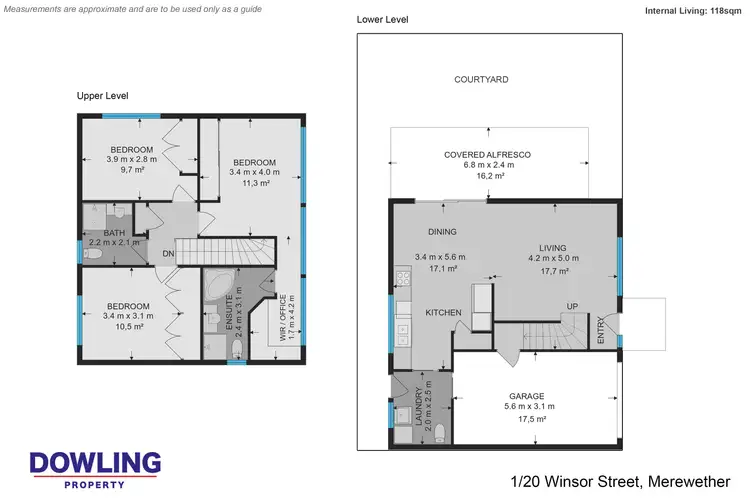 Floorplan of Homely house listing, 1/20 Winsor Street, Merewether NSW 2291