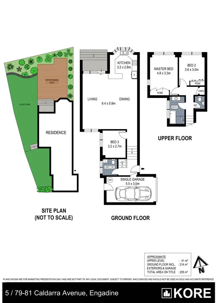 Floorplan of Homely townhouse listing, 5/79-81 Caldarra Avenue, Engadine NSW 2233