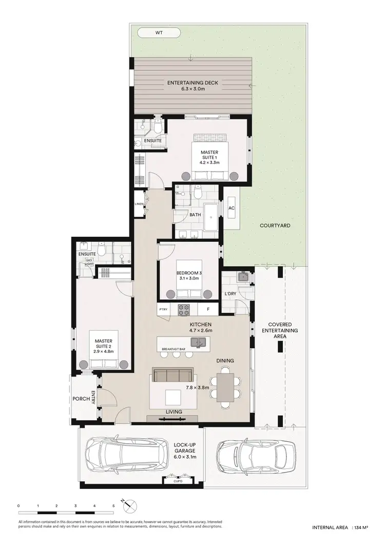 Floorplan of Homely villa listing, 5/43 Jopling Street, North Ryde NSW 2113
