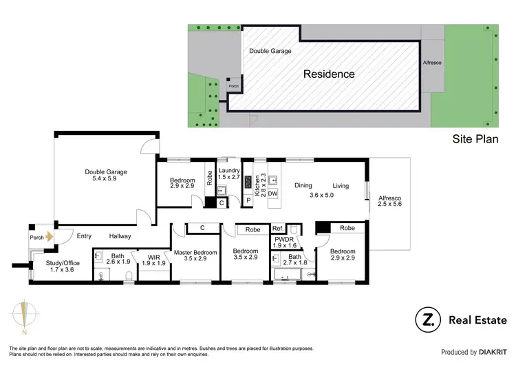 Floorplan of Homely house listing, 8 Silvereye Circuit, Beveridge VIC 3753