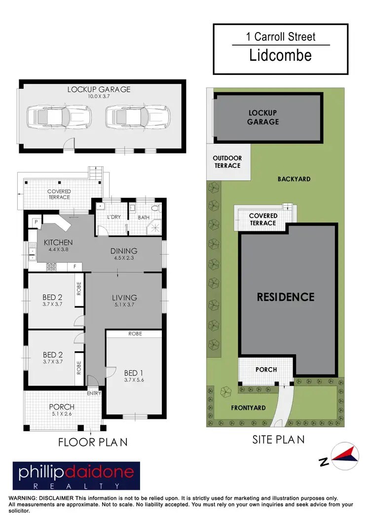 Floorplan of Homely house listing, 1 Carroll Street, Lidcombe NSW 2141