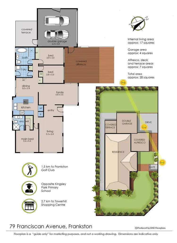 Floorplan of Homely house listing, 79 Franciscan Avenue, Frankston VIC 3199