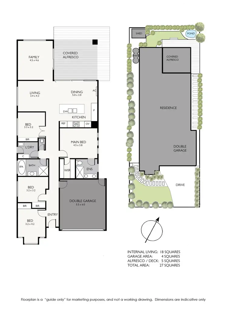 Floorplan of Homely house listing, 5 Second Avenue, Aspendale VIC 3195