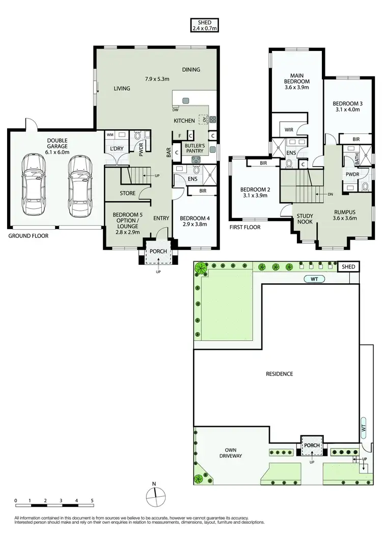 Floorplan of Homely house listing, 1A Sierra Place, Doncaster East VIC 3109
