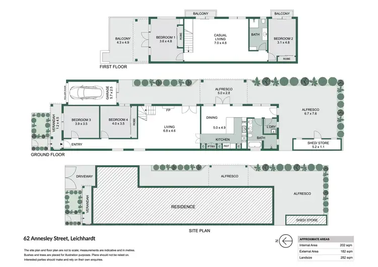 Floorplan of Homely house listing, 62 Annesley Street, Leichhardt NSW 2040