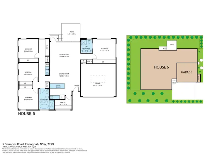 Floorplan of Homely house listing, 6/5 Gannons Road, Caringbah NSW 2229