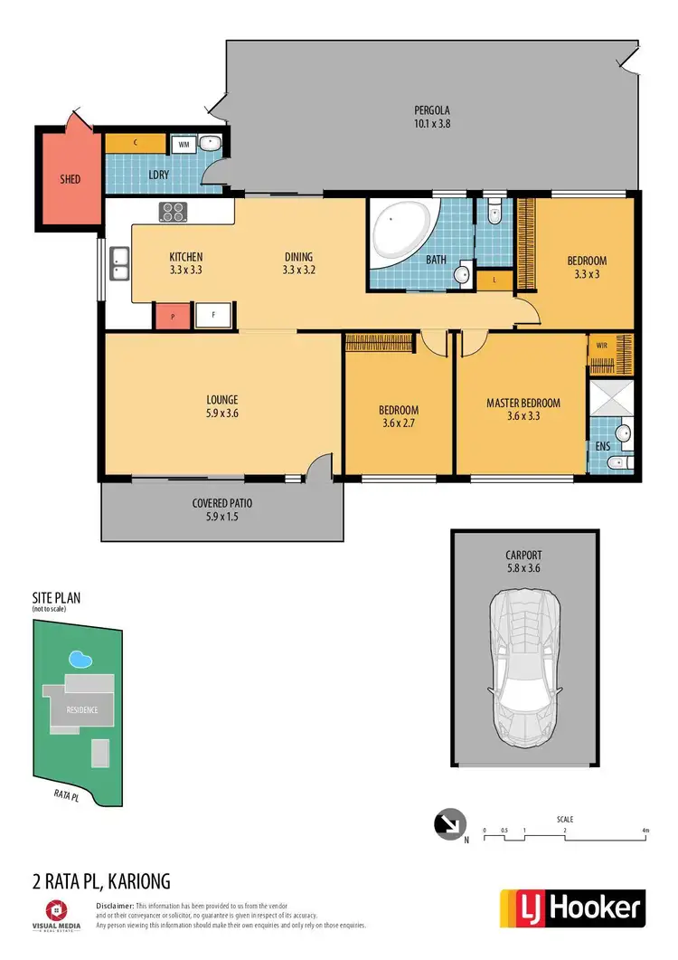 Floorplan of Homely house listing, 2 Rata Place, Kariong NSW 2250