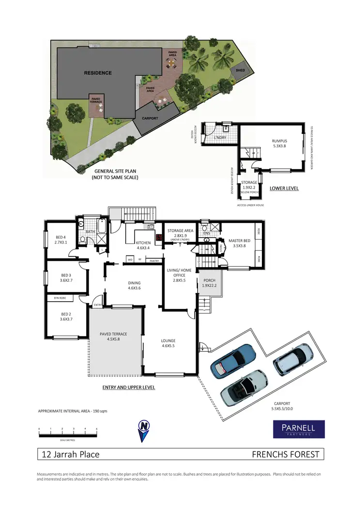Floorplan of Homely house listing, 12 Jarrah Place, Frenchs Forest NSW 2086
