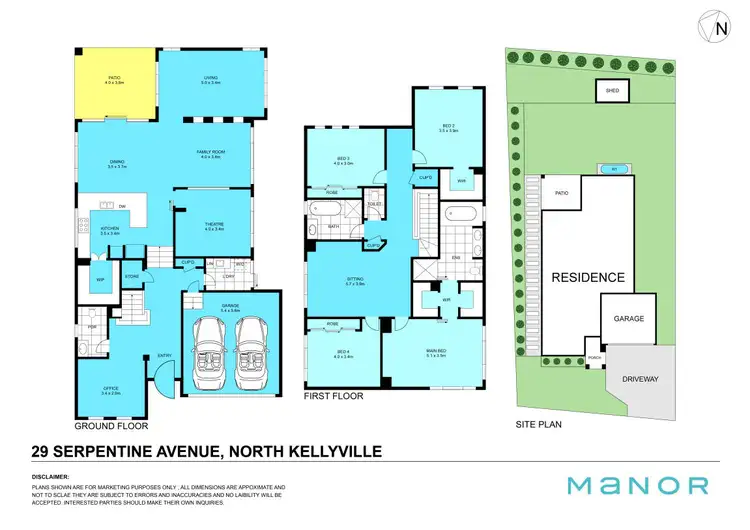 Floorplan of Homely house listing, 29 Serpentine Avenue, North Kellyville NSW 2155
