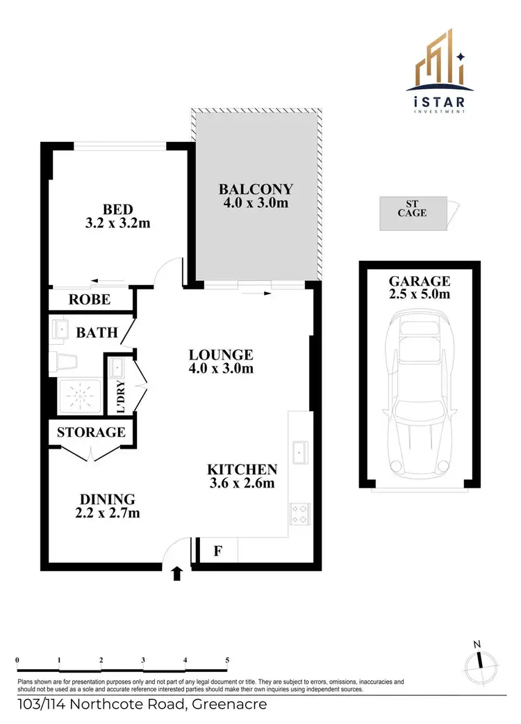 Floorplan of Homely apartment listing, 103/114 Northcote Road, Greenacre NSW 2190