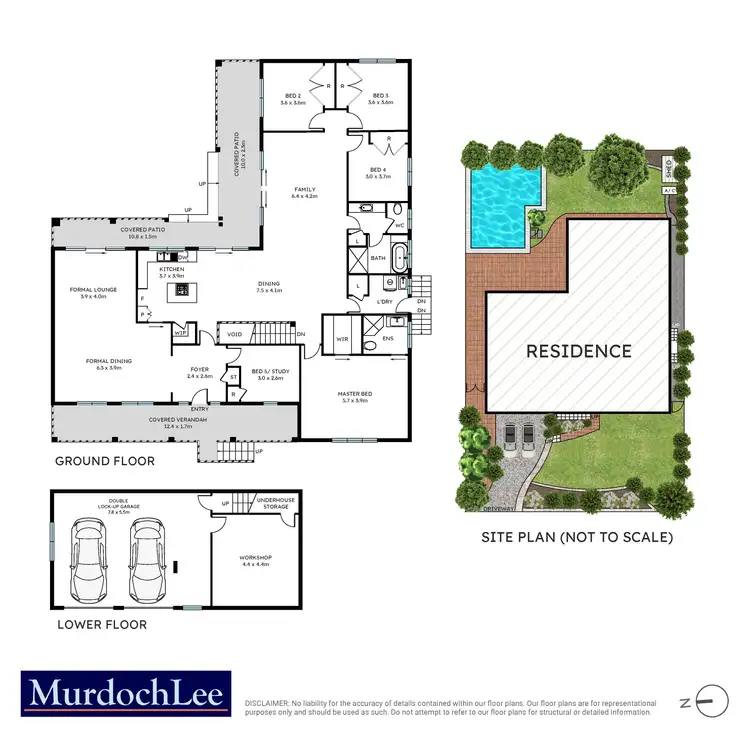 Floorplan of Homely house listing, 9 Clarke Place, Castle Hill NSW 2154