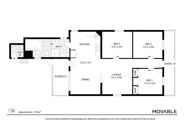 Floorplan of Homely house listing, 56 Maitland Street, Stockton NSW 2295