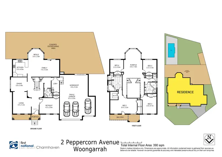 Floorplan of Homely house listing, 2 Peppercorn Avenue, Woongarrah NSW 2259