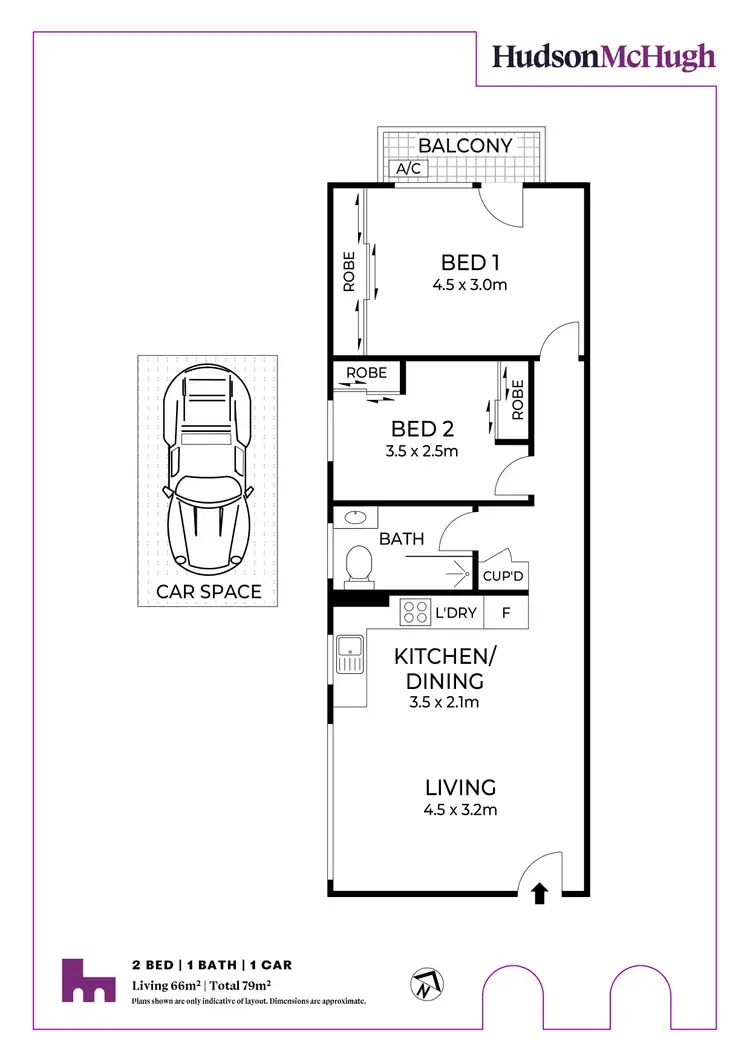 Floorplan of Homely unit listing, 11/23 Orpington Street, Ashfield NSW 2131