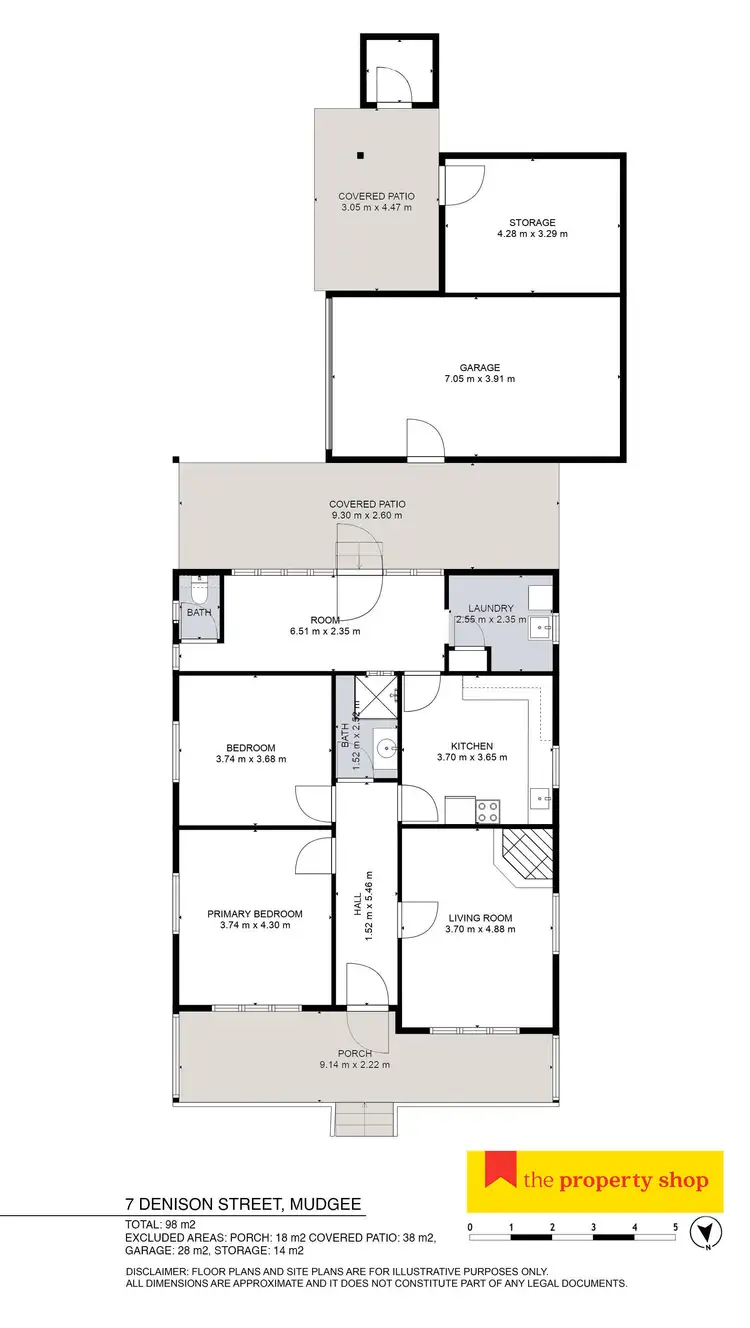 Floorplan of Homely house listing, 7 Denison Street, Mudgee NSW 2850