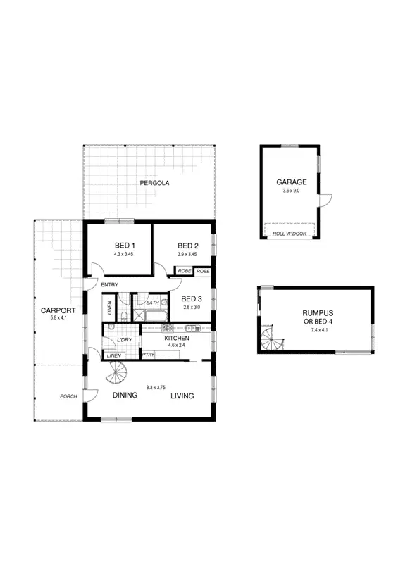 Floorplan of Homely house listing, 22A Chapel Street, Magill SA 5072