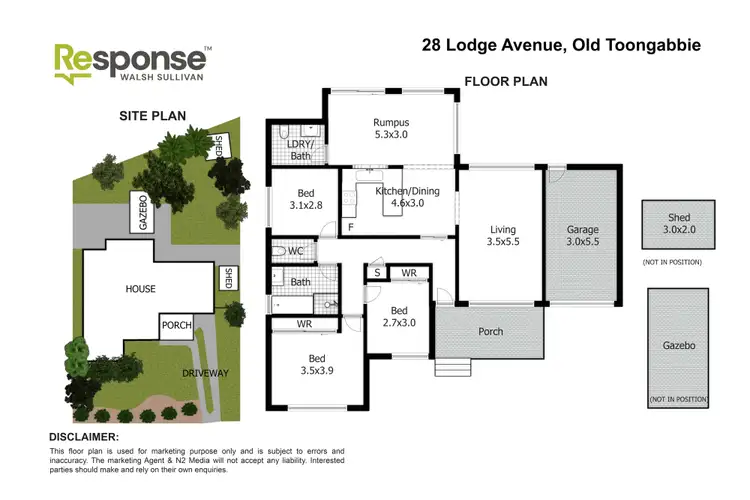 Floorplan of Homely house listing, 28 Lodge Avenue, Old Toongabbie NSW 2146