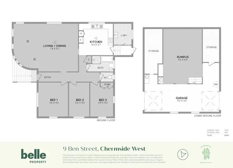 Floorplan of Homely house listing, 9 Ben Street, Chermside West QLD 4032