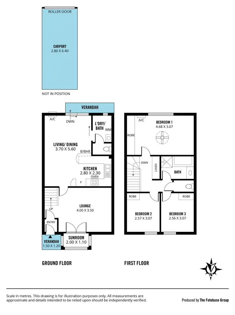 Floorplan of Homely townhouse listing, 13 Henley Beach Road, Mile End South SA 5031