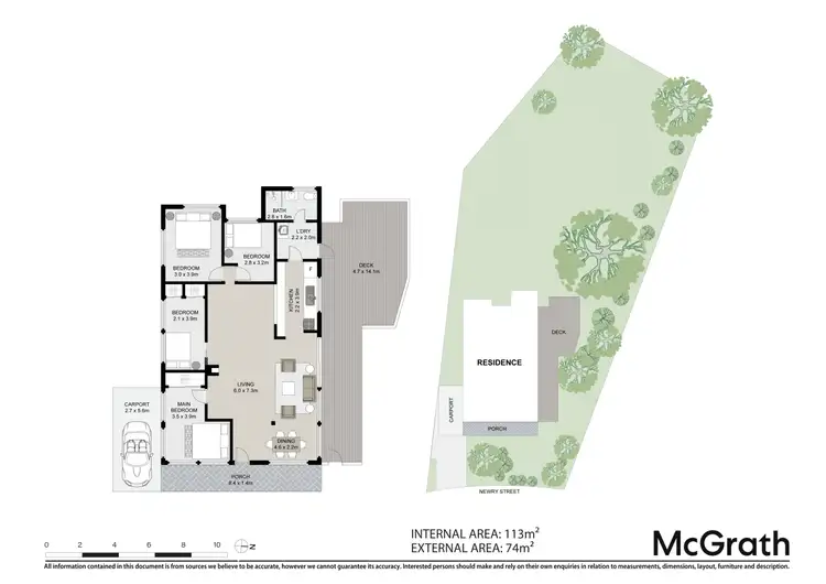 Floorplan of Homely house listing, 17 Newry Street, Nambucca Heads NSW 2448