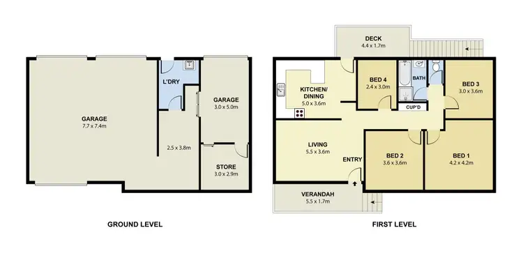 Floorplan of Homely house listing, 11 Roberts Drive, South Grafton NSW 2460