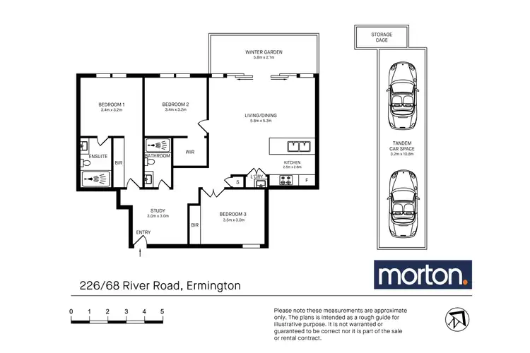 Floorplan of Homely apartment listing, 226/68 River Road, Ermington NSW 2115