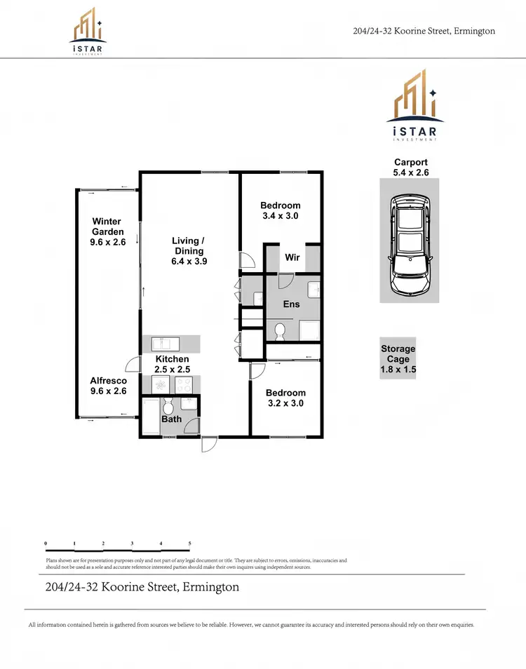 Floorplan of Homely apartment listing, 204/24-32 Koorine Street, Ermington NSW 2115