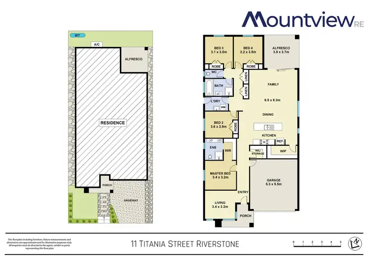 Floorplan of Homely house listing, 11 Titania Street, Riverstone NSW 2765