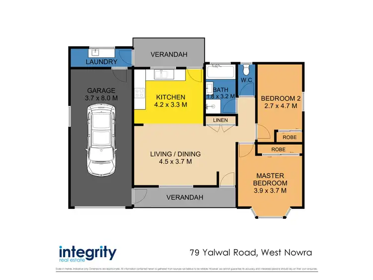 Floorplan of Homely house listing, 79 Yalwal Road, West Nowra NSW 2541