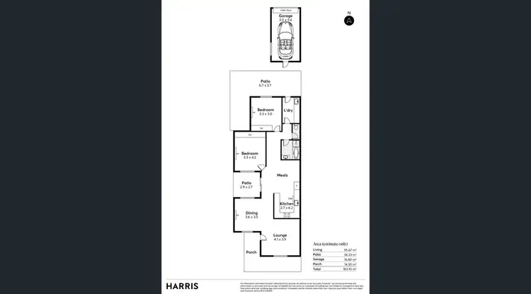 Floorplan of Homely house listing, 4a Rose Street, Prospect SA 5082