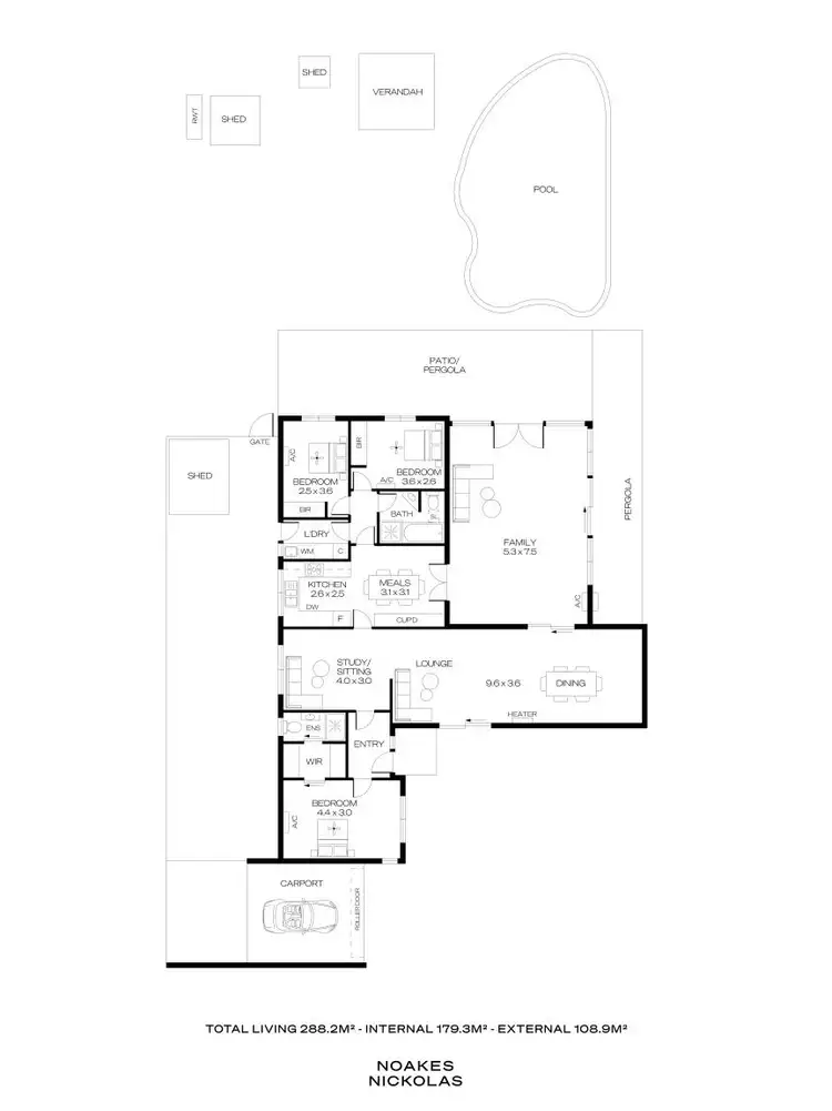 Floorplan of Homely house listing, 6 Kersley Avenue, Glengowrie SA 5044