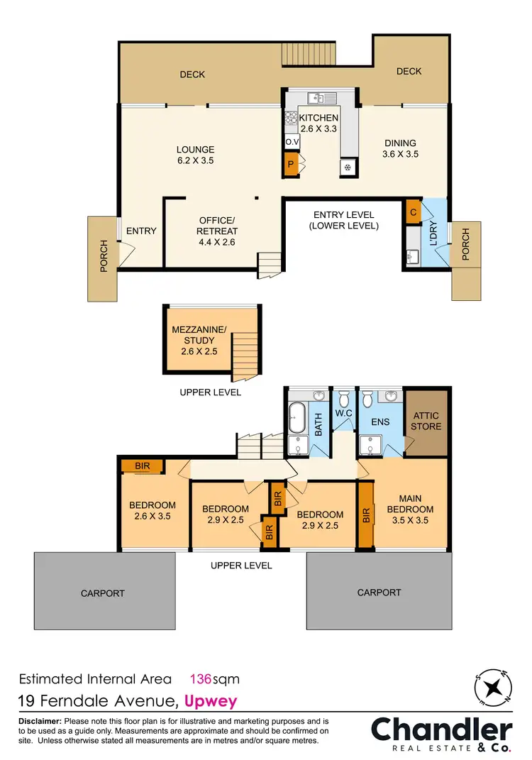 Floorplan of Homely house listing, 19 Ferndale Avenue, Upwey VIC 3158