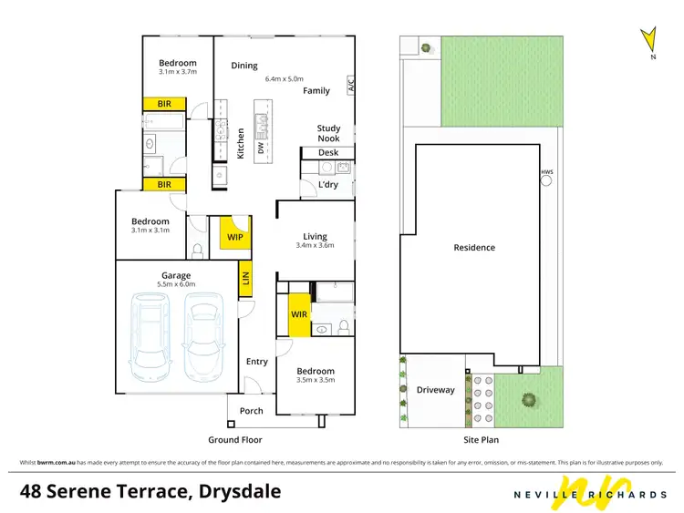 Floorplan of Homely house listing, 48 Serene Terrace, Drysdale VIC 3222