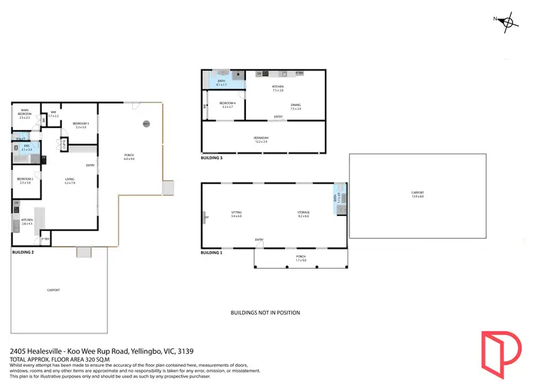 Floorplan of Homely house listing, 2405 Healesville Koo Wee Rup Road, Yellingbo VIC 3139