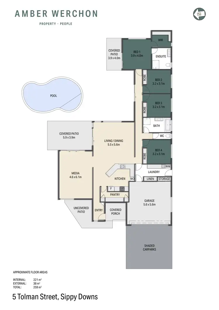 Floorplan of Homely house listing, 5 Tolman Street, Sippy Downs QLD 4556