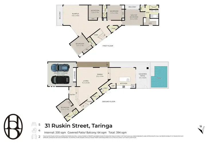 Floorplan of Homely house listing, 31 Ruskin Street, Taringa QLD 4068