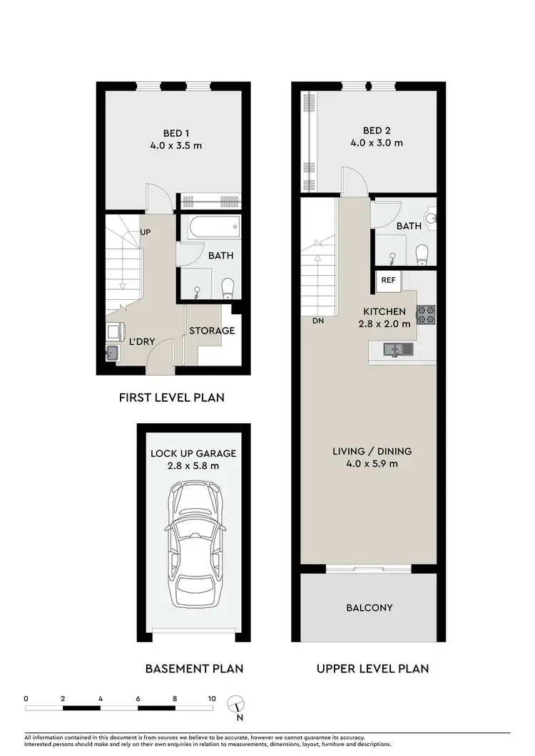 Floorplan of Homely unit listing, 16/58 Belmont Street, Sutherland NSW 2232