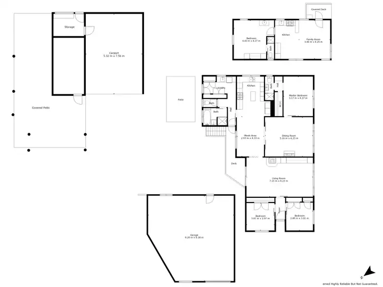 Floorplan of Homely house listing, 155 Kangaroo Ground-Wattle Glen Road, Wattle Glen VIC 3096