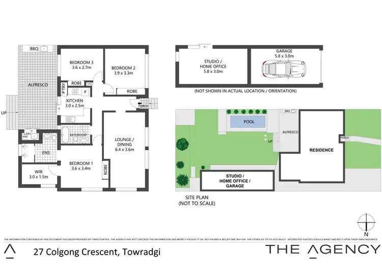 Floorplan of Homely house listing, 27 Colgong Crescent, Towradgi NSW 2518