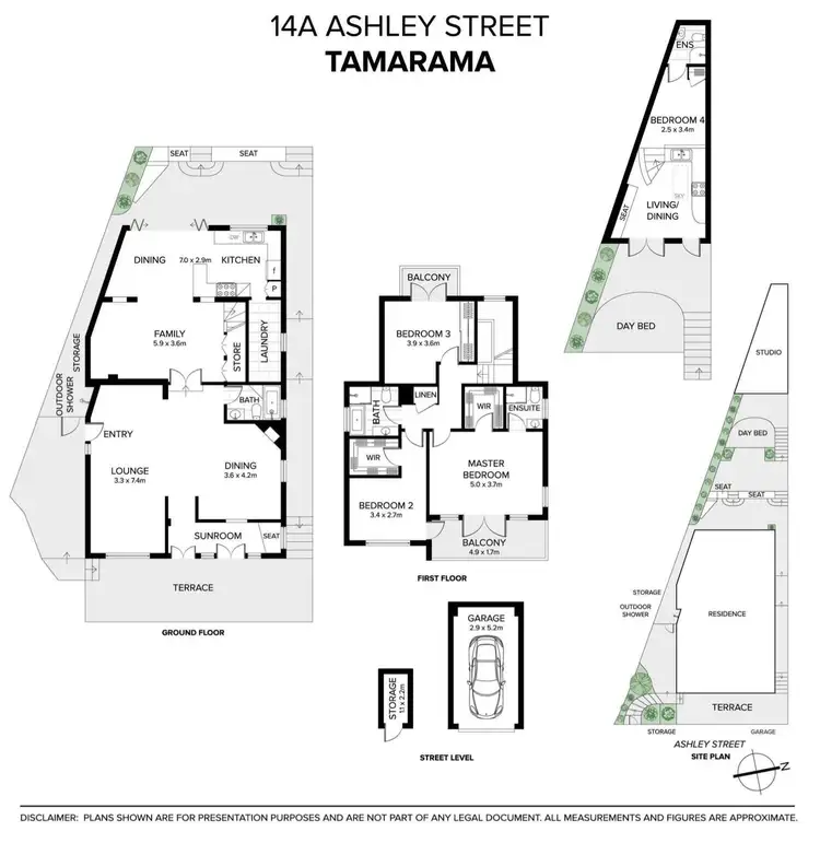 Floorplan of Homely house listing, 14a Ashley Street, Tamarama NSW 2026