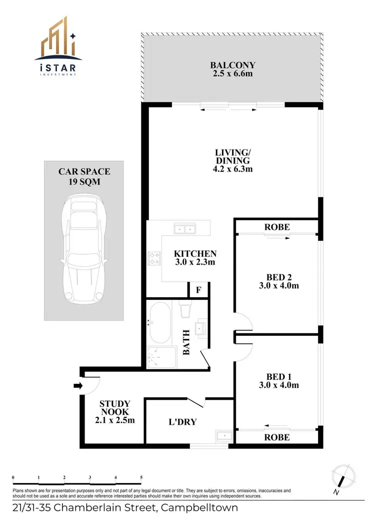 Floorplan of Homely unit listing, 21/31-35 Chamberlain Street, Campbelltown NSW 2560